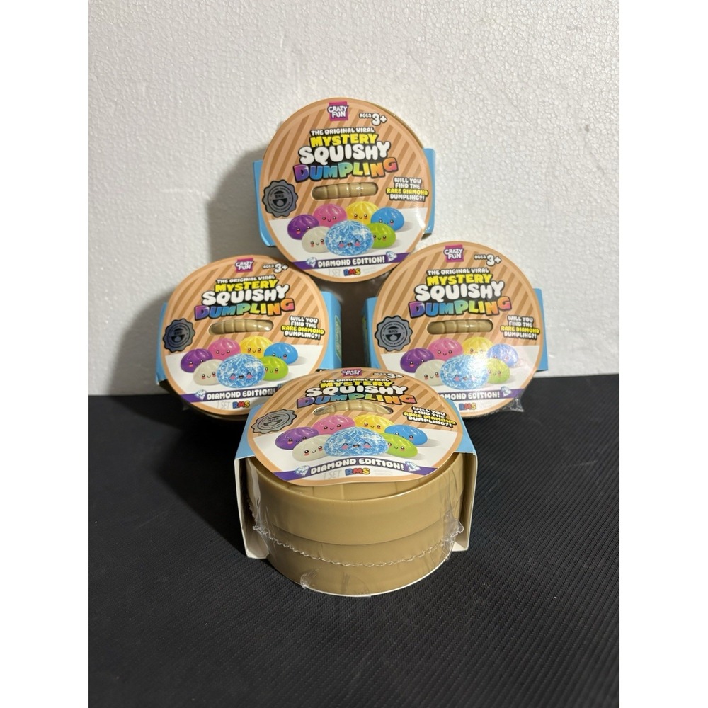 Crazy Fun RMS Mystery Dumpling Rare Diamond Edition Lot of 4 BRAND NEW SEALED